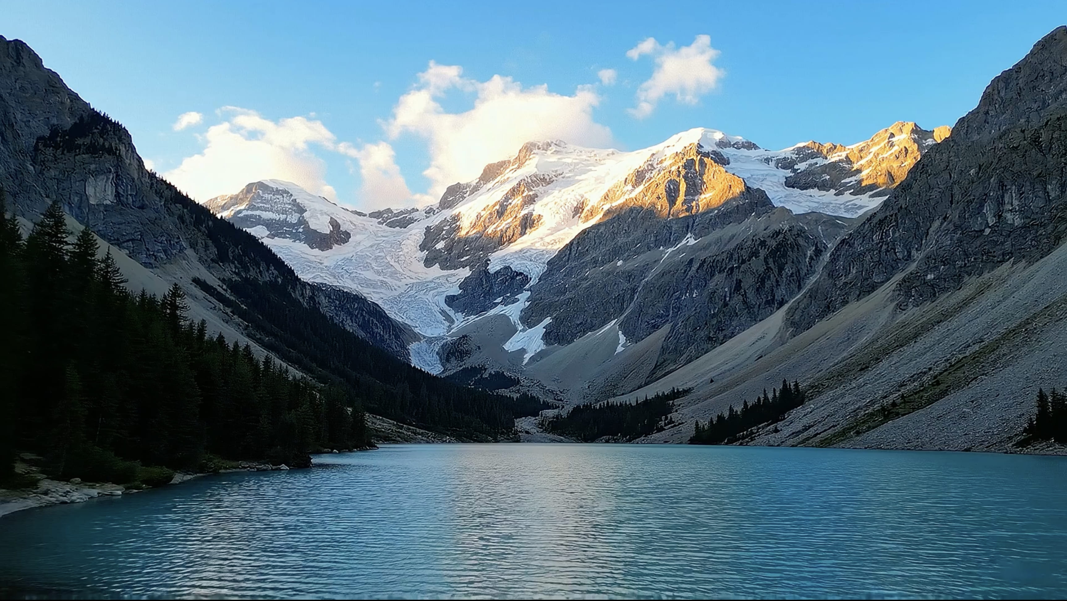 Escena de paisaje - Veo 4K - after Veo watermark removed